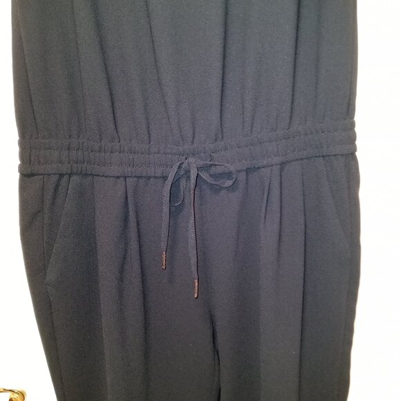 𝅺Joie Mardalina Black Sleeveless Jumpsuit Ankle cuff Size S, NWT  /B3 - Picture 6 of 10